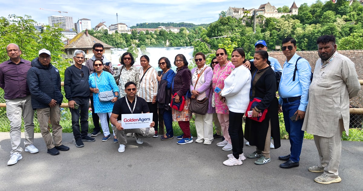 Senior Citizens  Europe Group Tour