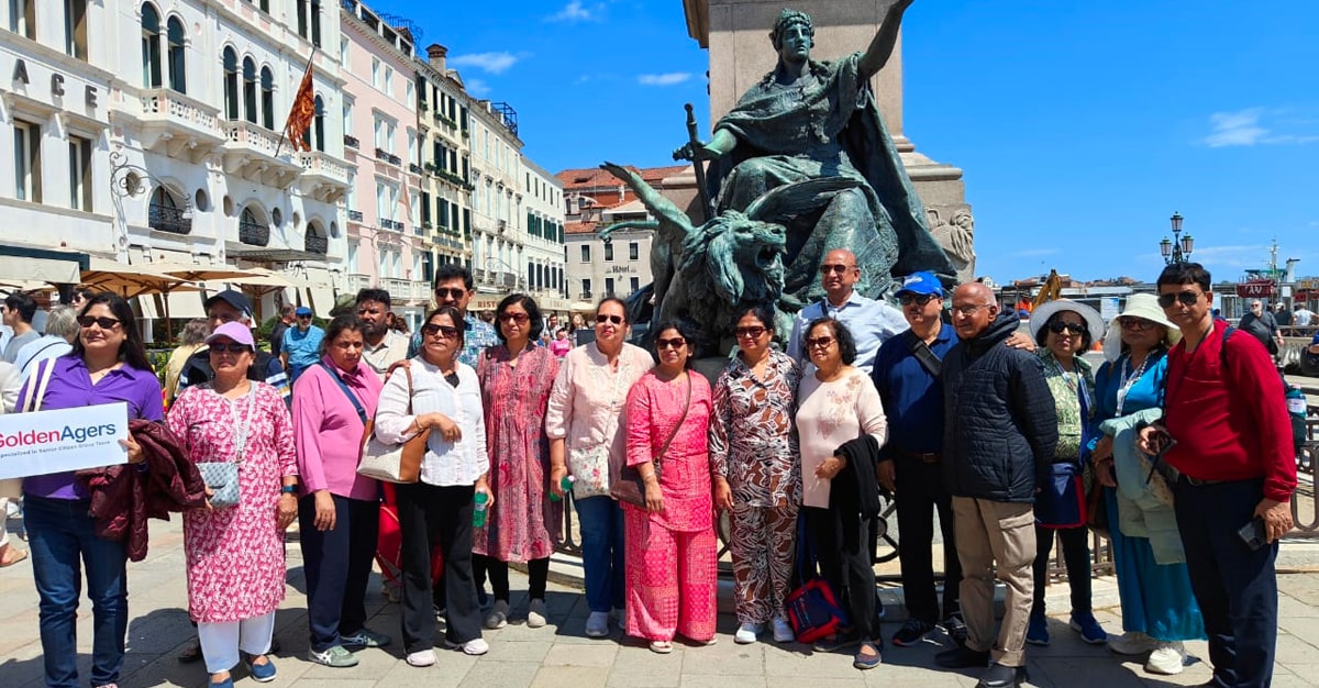 Senior Citizens  Europe Group Tour