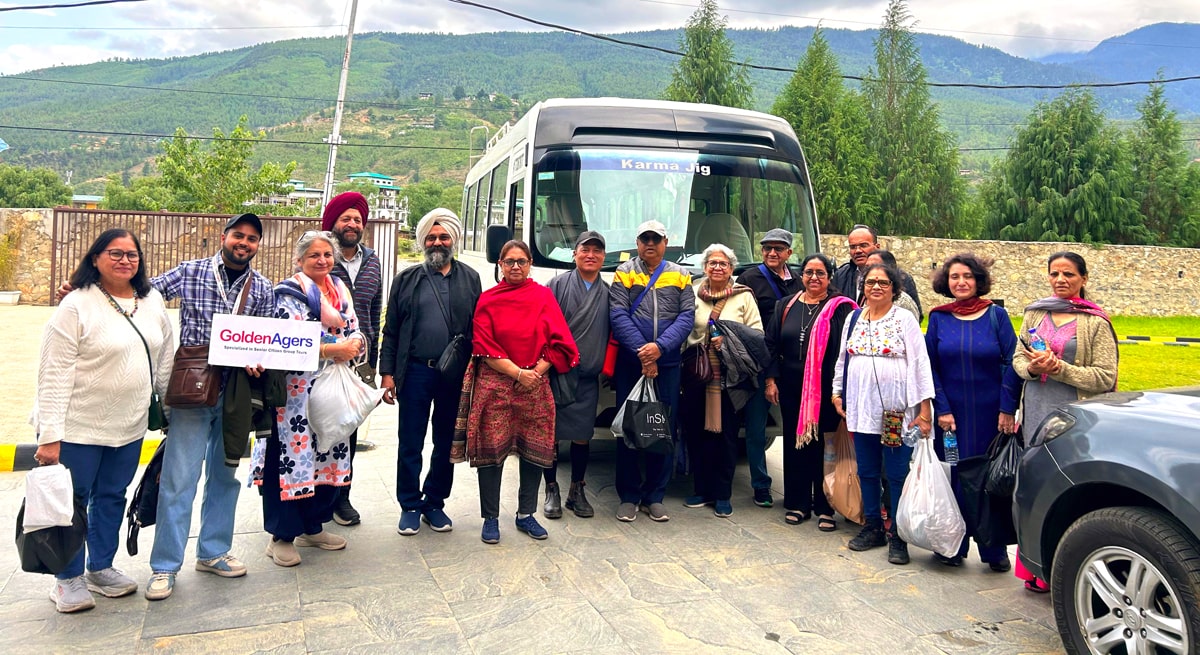 Senior Citizens Bhutan Group Tour