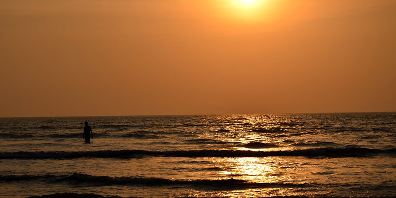 Alibaug Sunset Nagaon Beach