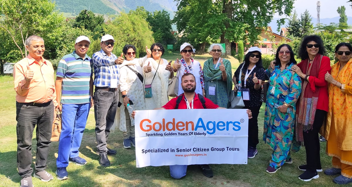 Senior Citizen  Kashmir Group Tour